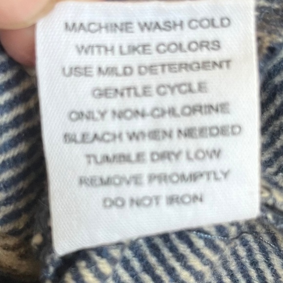 Jason Maxwell Blue & Tan Plaid Button Up Heavyweight Shirt Jacket Size S - Picture 10 of 10